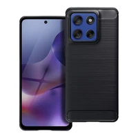 CARBON viedtālruņa apvalks MOTOROLA EDGE 60 / 60 FUSION melns