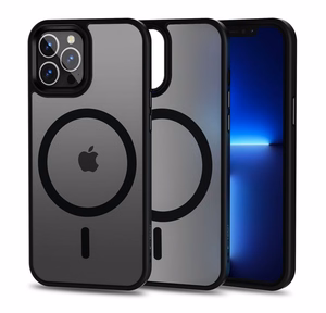 Tech-Protect MagMat MagSafe viedtālruņa apvalks iPhone 12 / 12 Pro - matēts melns