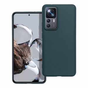 Чехол для Xiaomi 12T / 12T PRO, матовый тёмно-зелёный