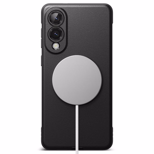 Магнитный чехол Ringke Onyx MagSafe для Samsung Galaxy S25 Edge - чёрный
