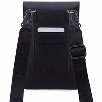 Karl Lagerfeld Rokassoma KLWBSAKCPMK melna/melna Saffiano Karl & Choupette