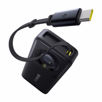 Portatīvais lādētājs Baseus OS Free2Pull 10000mAh 30W + kabelis (melns)