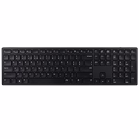 DELL KM5221W tastatūra RF bezvadu QWERTY US starptautiskā melna