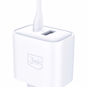 Piederumi – 3mk DualCharge 20W PD3.0 QC 3.0 PPS USB 1A1C, baltā krāsā
