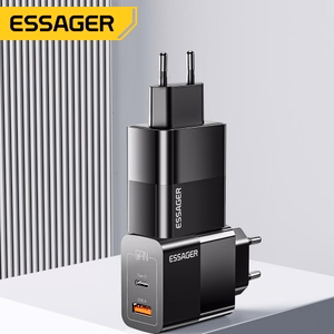 Lādētājs Essager GaN Pinson Balts 33W (PD / QC3.0)