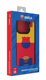 FC Barcelona Case iPhone 16 Pro Magnētiskais maciņš MagSafe OCFCBMCIP16PMF MF