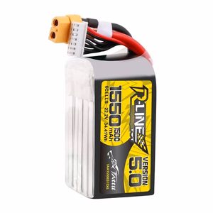 Lipo Tattu R-Line versija 5.0 1550 mAh 22,2 V 150C 6S akumulators ar XT60 savienotāju