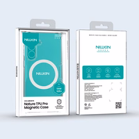 Nillkin Nature TPU Pro Magnētiskais viedtālruņa apvalks ar MagSafe Samsung S25+ - Balts