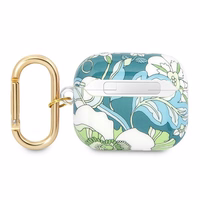 Guess GUA3HHFLN AirPods 3 apvalks zaļš/zaļš Ziedu kolekcija