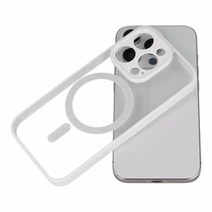 Чехол Acrylic Color Magsafe для Samsung Galaxy S24 FE белый