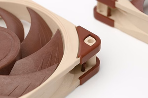 Noctua NF A12x25 5V PWM Computer case Fan 12 cm bežš, sarkans