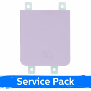 Aizmugurējais vāciņš saderīgs ar Samsung F731 Z Flip5 / Lavender / (Service Pack)