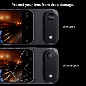 Tech-Protect Camring Fit+ kameras vāciņš iPhone 17 Air - caurspīdīgs