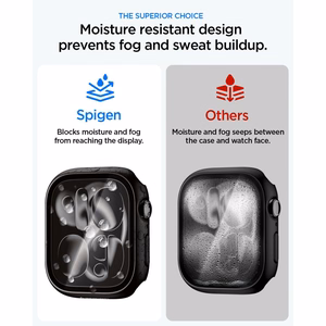 Spigen Thin Fit 360 vāciņš modelim Apple Watch 42 mm – melns