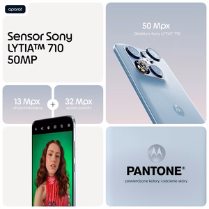 Motorola edge 70 fusion 17.2 cm (6.78") Dual SIM Android 16.0 5G USB Type-C 12 GB 256 GB 7000 mAh Light Blue