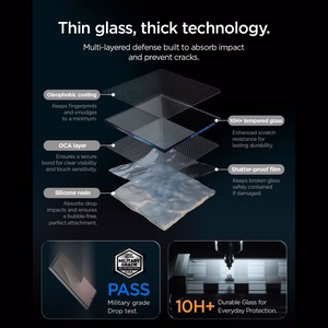 Spigen Glas.tR EZ Fit Pro AC rūdīts stikls, paredzēts Samsung Galaxy S26 FE