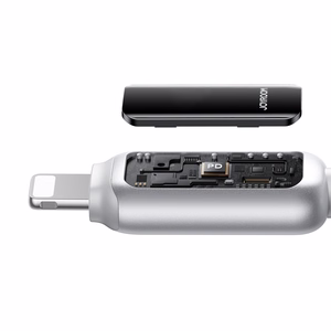 USB kabelis Joyroom S-A55 USB-A uz Lightning 3A 1,2 m, balts