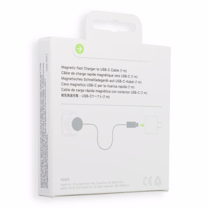 Apple Watch magnētiskais ātrās uzlādes USB-C kabelis (1 m) MT0H3ZM/A - balts, bez iepakojuma