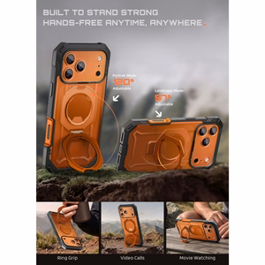Supcase Grip Pro Mag MagSafe vāciņš iPhone 18 Pro / 17 Pro – oranžs