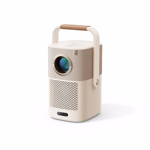 Yaber T2 Plus LCD FullHD 1080p multimediju projektors ar JBL skaļruņiem - bēšs
