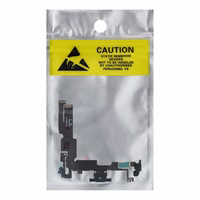 Uzlādes fleksis USB IPHONE 14 Plus melns (izvilkts)