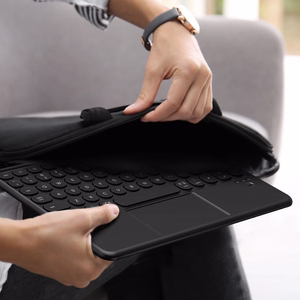AmazingThing Minimal Case Keylite Combo Keyboard Case iPad Air M3 13" - melns
