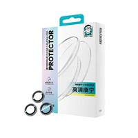 Benks Rūdīts stikls DR Safīra Objektīva Aizsardzība kamerai Iphone 15 Pro/15 Pro Max (3 objektīvi) melns