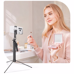Selfiju nūja Orico SPM170 statīvs 1/4 collas tālruņa kamerai Bluetooth 5.2 - melna