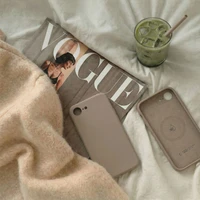 Tech-Protect Silicone MagSafe Case for iPhone 16E / 17E - Brown