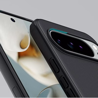 Nillkin Super Frosted Shield Pro magnētiskais apvalks, kas saderīgs ar MagSafe, priekš Google Pixel 10 Pro XL - Melns