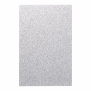 Plēve aizmugurējam vākam 180 x 120 mm 10 gab. - sudrabaina