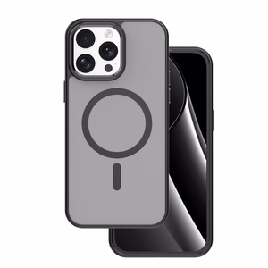 Frozen Magnētiskais viedtālruņa apvalks iPhone 14 Pro 6,1" melns