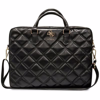 Guess 4G Quilted soma 16" klēpjdatoram - melns