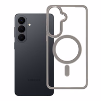 COLOR EDGE MAG COVER viedtālruņa apvalks saderīgs ar Magnētisko MagSafe Samsung S26 Edge titāna pelēka