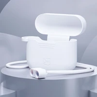 3mk silikona apvalks AirPods Pro 3 austiņām – balts