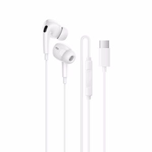 Borofone Austiņas BM100 Pro Fuente ar mikrofonu Type C (DAC) baltas