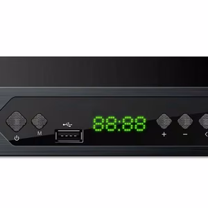 Esperanza EV107R – DVB-T2 H.265/HEVC digitālās virszemes televīzijas uztvērējs, melns