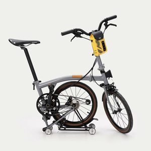 Rockbros AS-160 ūdensizturīga velosipēda stūres soma 1.3L - dzeltena