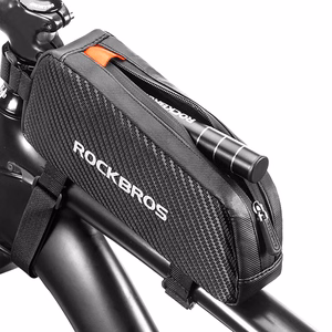 Rockbros 039BK pīta 1 l velosipēda rāmja soma – melna