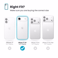 Speck Presidio2 Grip ClickLock & MagSafe - iPhone Air maciņš (Deep Sea / sudrabs Metallic / Spell zils)