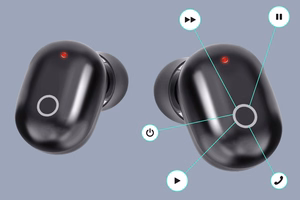 Kruger&Matz Air Dots 1 TWS bezvadu ausīs ieliekamās austiņas