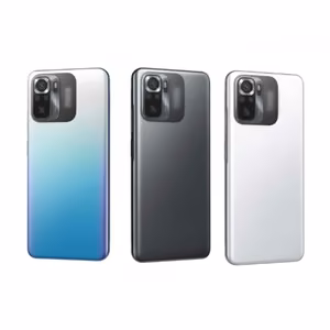 Aizmugures vāks piemērots Xiaomi Poco M5s / zils / (ar kameras lēcu) / HQ