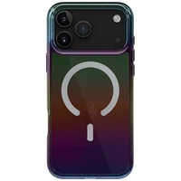 Uniq Iridescia viedtālruņa apvalks iPhone 17 Pro Max Magnētiskā uzlāde - daudzkrāsains