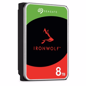 Seagate IronWolf internal hard drive 8 TB 256 MB 3.5" Serial ATA III (ST8000VN004)