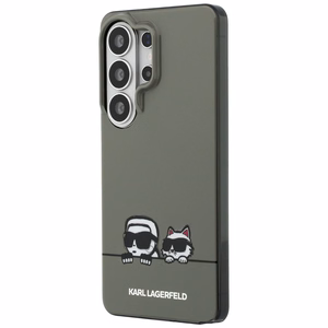 Karl Lagerfeld maciņš IML Peekaboo Karl un Choupette MagSafe priekš Samsung Galaxy S26 Ultra melns