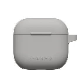AmazingThing Omni apvalks AirPods 4 – pelēks