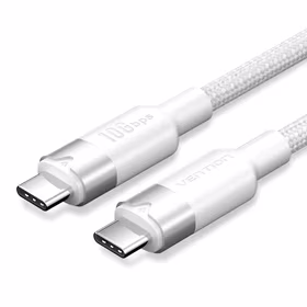 Vention USB 3.2 5A 10Gbps 1m WH USB-C to C cable
