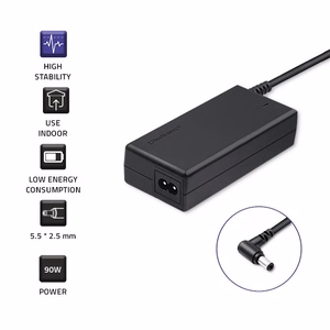 Qoltec 50071.90W strāvas adapteris iekštelpu melns