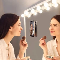 Silikona piesūcošs telefona turētājs magnētisks ar gredzenu MSH9 sarkans