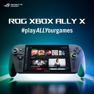 ASUS ROG Xbox Ally X RC73XA-NH011W pārnēsājamā spēļu konsole 17.8 cm (7") 1 TB skārienekrāns Wi-Fi melns